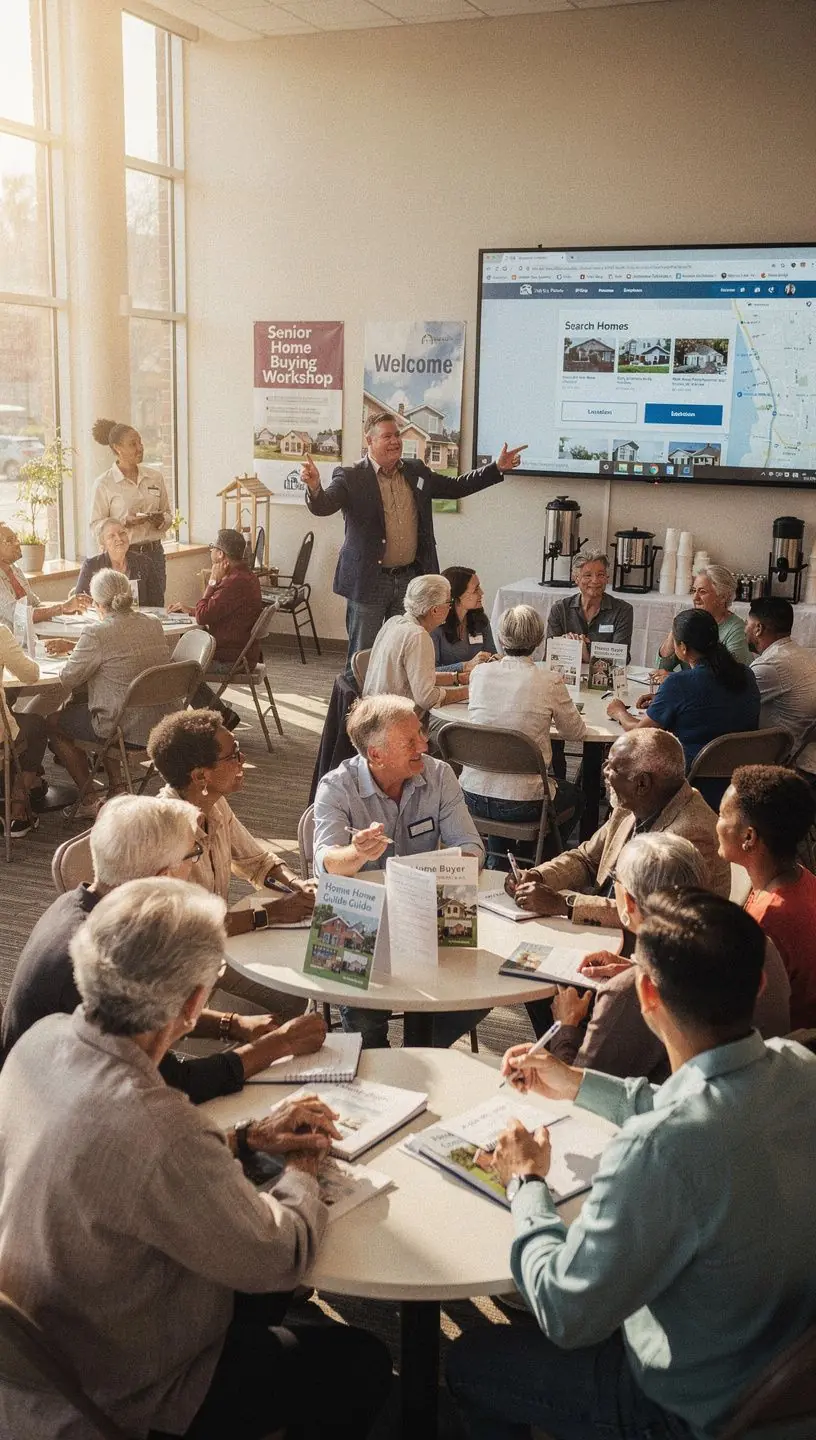 Mężczyzna konsultujący plany weekendowej wycieczki z agentem nieruchomości.
