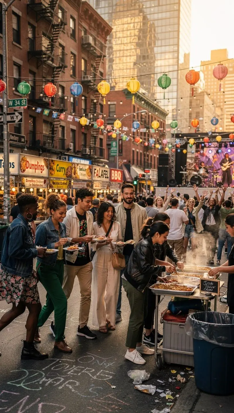 Zachód słońca nad plażą w Miami, idealny na wieczorny relaks.